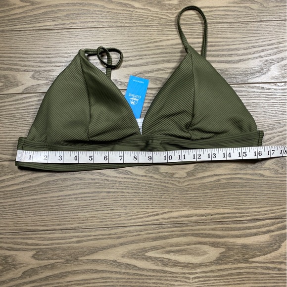 CUPSHE Two Piece Bikini Triangle Textured Set - Picture 16 of 16